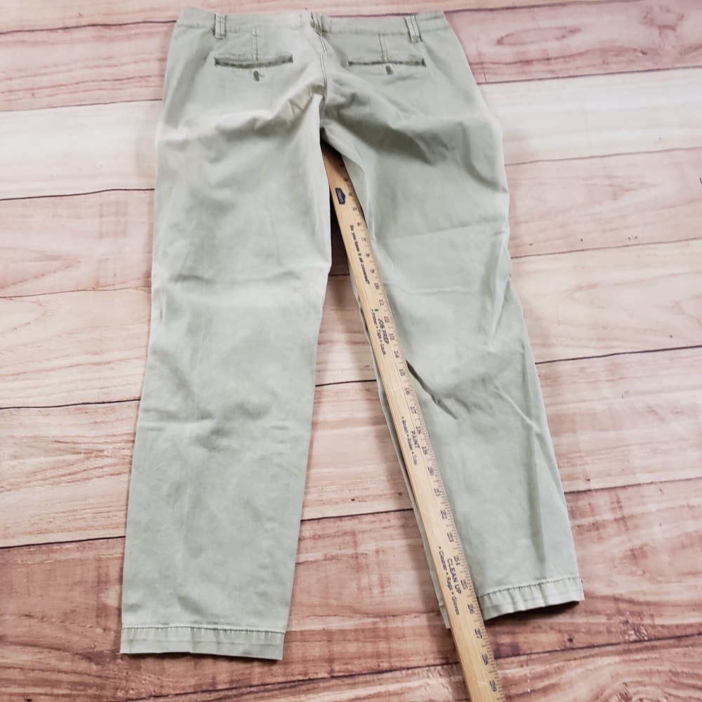 Anthropologie Pants Womens‎ 31 Beige Chino Relaxed Straight Casual Ladies 31x27 - Picture 7 of 12